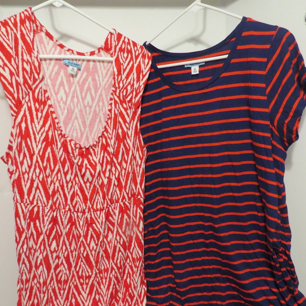 Old Navy Maternity Dresses - lot of 2 XXL 308